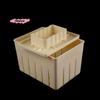 Zestaw M-1 DIY Domowy Plastikowy Prasa do Tofu-Forma do Robienia Tofu Pudełko Plastikowa Forma do Robienia Tofu z Soi Narzędzia Kuchenne do Gotowania