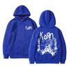 Rock Band Korn Graphic Hoodie Unisex Oversized Streetwear Man Vintage Hoodies Unisex Fleece Cotton Sweatshirt Branded Unisexs Clothing