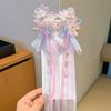 Mid-Autumn Hanfu Fairy Hair Clip - Women's & Children's Ancient Style Floral Tassel, Sweet Accessory for Girls