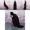 Halloween Cloak Cosplay Grim Reaper Vampire Witch Wizard Robe Party Adult Children Black Cloak Cape