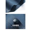 Men Seamless Solid Color Light Business Breathable Short Sleeve Polo Shirt