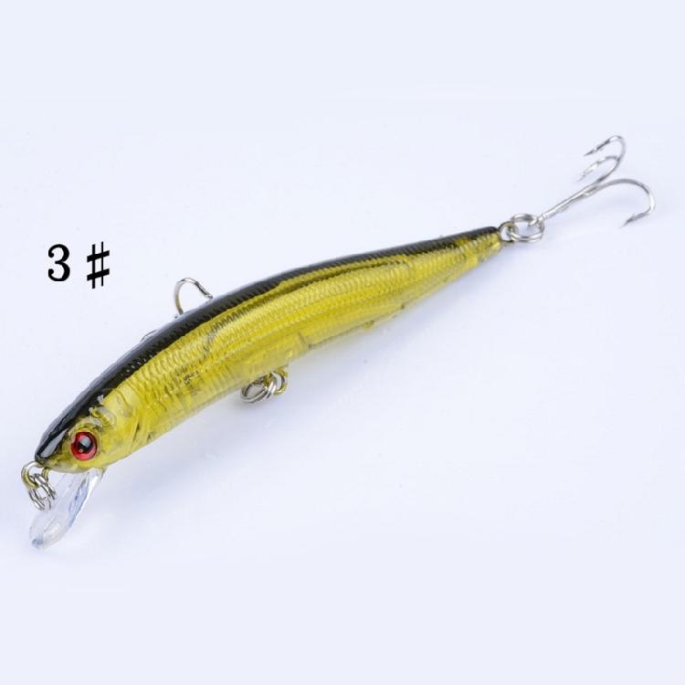 5pcs Artificial Hard Baits Minnow Fishing Lure Crankbait Wobbler Topwaters Fishing Tackle Lure Fishing Accessories