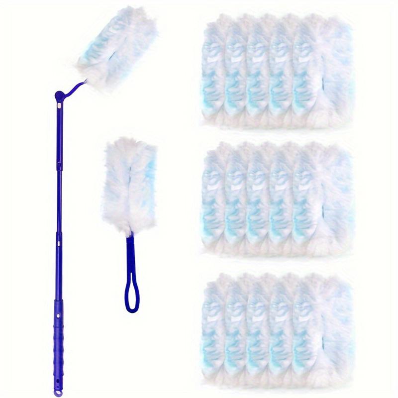 Extended Pole Dust Collector Disposable Fiber Cloth Electrostatic Precipitator Household Office Magic Duster CCD003
