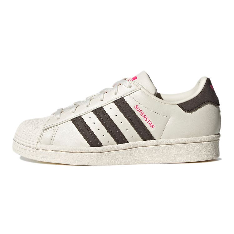 

Adidas Superstar J Chalk White Shadow Olive Детские кроссовки Team-Shock-Pink GY3366
