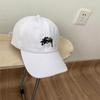 Soft Top Baseball Cap Alphabet Embroidery Female Khaki Classic Sunshade Sunscreen Show Face Small Men's and Women's Cap Tide