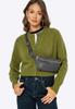 Wittchen Women's Nylon Waist Bag Gray