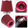 Vendita calda Kit Induzione Filtri Aria Auto Filtro Presa Aria Fredda Flusso Elevato Universale Sportivo Rete Conica Potenza 76MM Accessori Auto