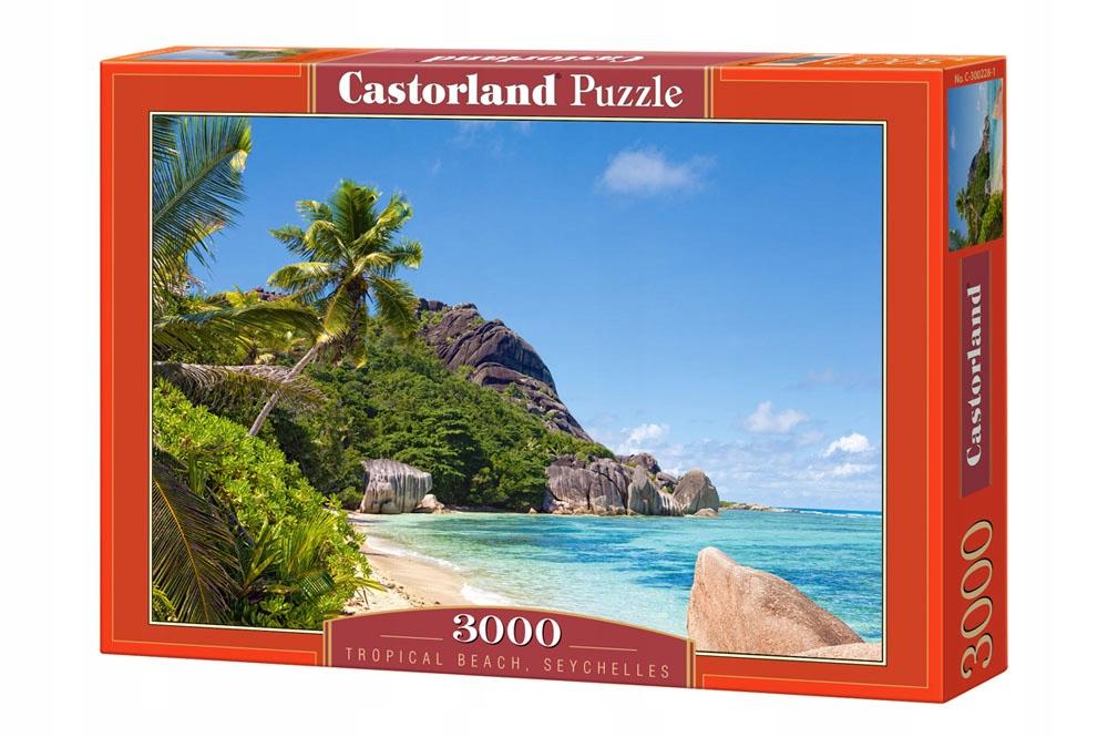 Puzzle 3000 pieces C-300228-2 Tropical Beach, Seychelles