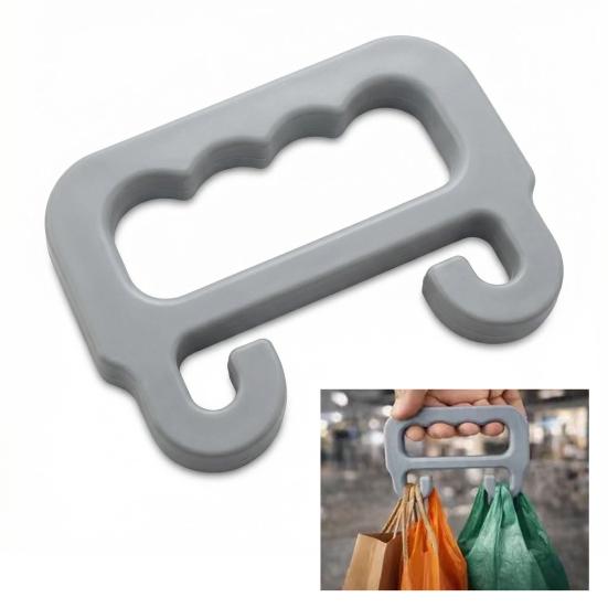 1/2/3ks Nosič tašek na potraviny Rukojeť Ergonomická Lehká Víceúčelová Univerzální Držák na nákupní tašky a odpadkové tašky Plastová Rukojeť Nástroj na přenášení