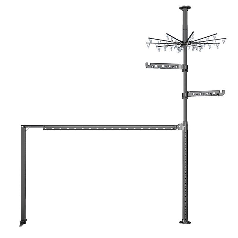 Top-Tier Telescopic Freestanding Clothes Drying Rack for Bedroom 