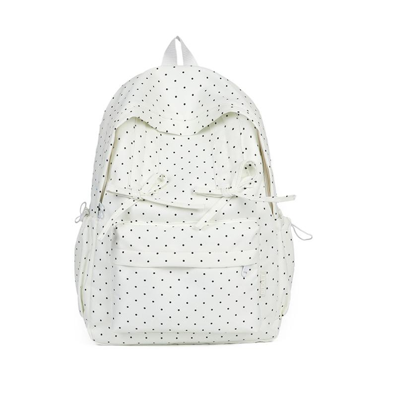 Zaino1011 nuovo coreano ins tempesta punto zaino studente femminile zaino scolastico leggero grande capacità casual semplice zaino