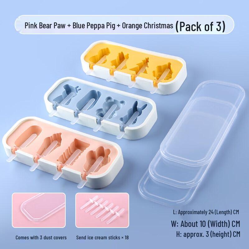 Food-Grade Silicone Ice Cream Mold