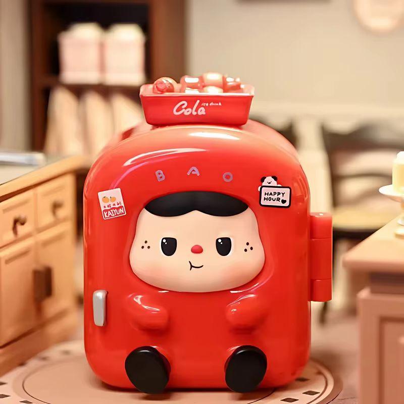 Heyone Baobao'S Small Kitchen Blind Box Cute Collectible Figure Desktop Decoration Car Ornament Birthday Gift For Kids And Anime