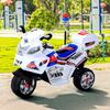 Electric Motorcycle for Children from 3-5 Years Electric Toy Moped 3 Wheels with Music, Speed 3KM/h, Lights 112×51×72.5cm