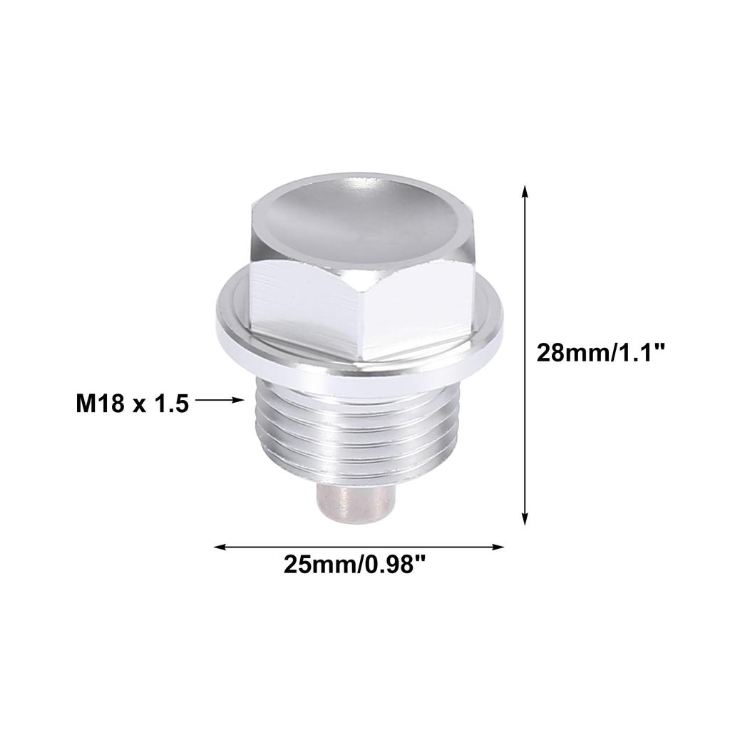 X AUTOHAUX Oil Drain Plug Sump Drain Nut Oil Drain