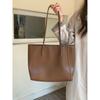 IELGY Ladies Tote Bag - Retro Design, Large Capacity, Versatile Commuter Bag
