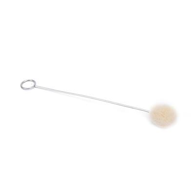 30 Pezzi Accessori per Strumenti in Pelle Applicatori in Lana Laine per Tintura Assistita Pennello a Sfera