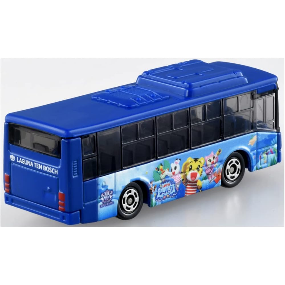 Takara Tomy Tomica No.109 Shimajiro Sea Park Shuttle Bus Toy Miniature Car for Ages 3 and Up
