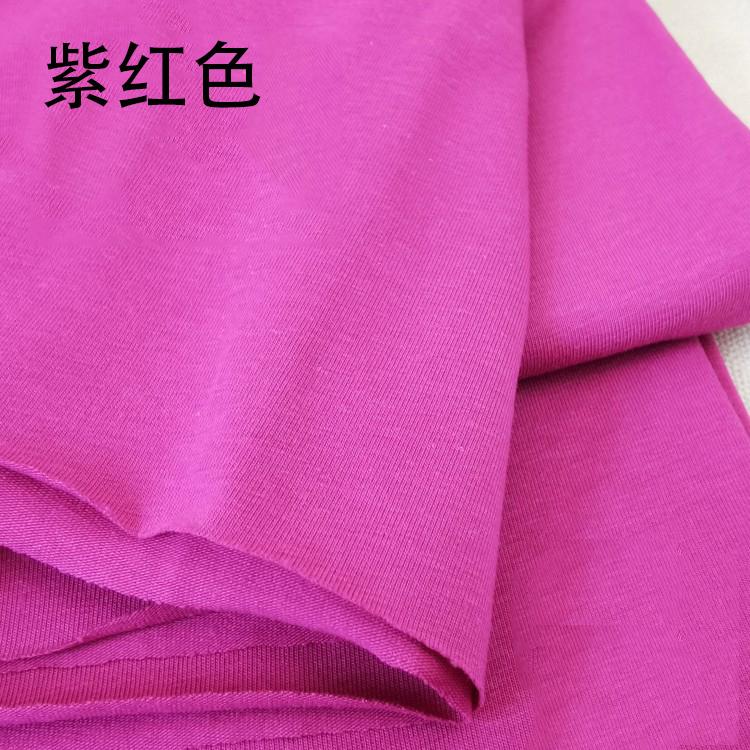 Solid Color Cotton Knitted Fabric by Half Meter Cotton Jersey Fabric for Baby Clothing Making 50x180cm Other Fabric Plain