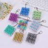 9 Key Fidget Keyboard Toy For Adults Kids Stress Relief Anti Anxiety Finger Press Game Keychain