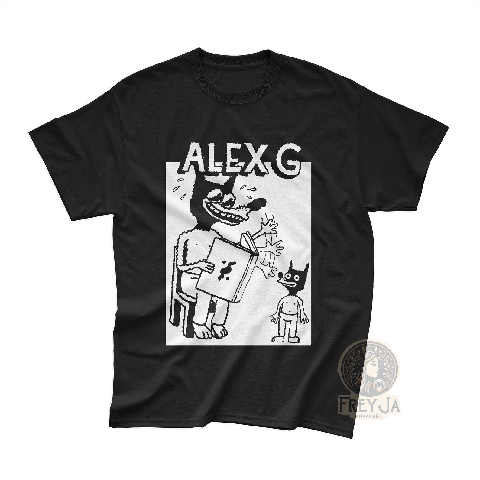 Alex G Exclusive T-Shirt - Unisex Indie Music Merch - Rock Music Apparel Gift - I Saw the TV Glow Album Tee M