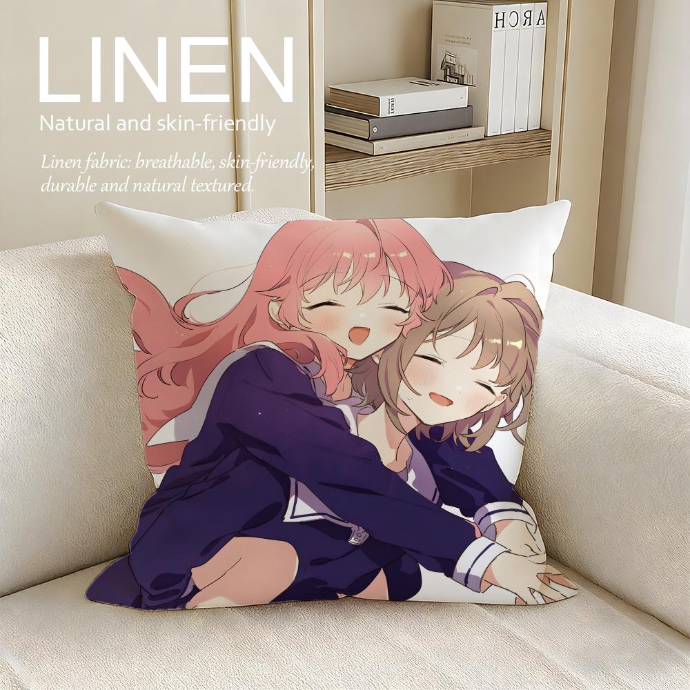 My Wish Is to Fall in Love Until You Die Cushion Cover Pillowcase Set Pcs x x Breathable Washable Sofa Cushion Cover