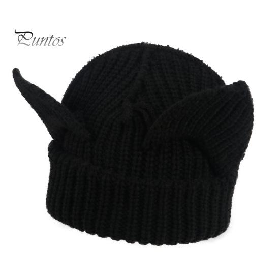 

Женская зимняя шапка Demon Ear, утолщенная, трикотажная, эластичная, противоскользящая, моющаяся, для холодной погоды, активного отдыха, путешествий, велоспорта чёрный
