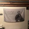 VIKAMA Lincoln Quote Tapestry Inspirational Historical Figure Wall Hanging for Living Room Bedroom Home  Aesthetic Decor