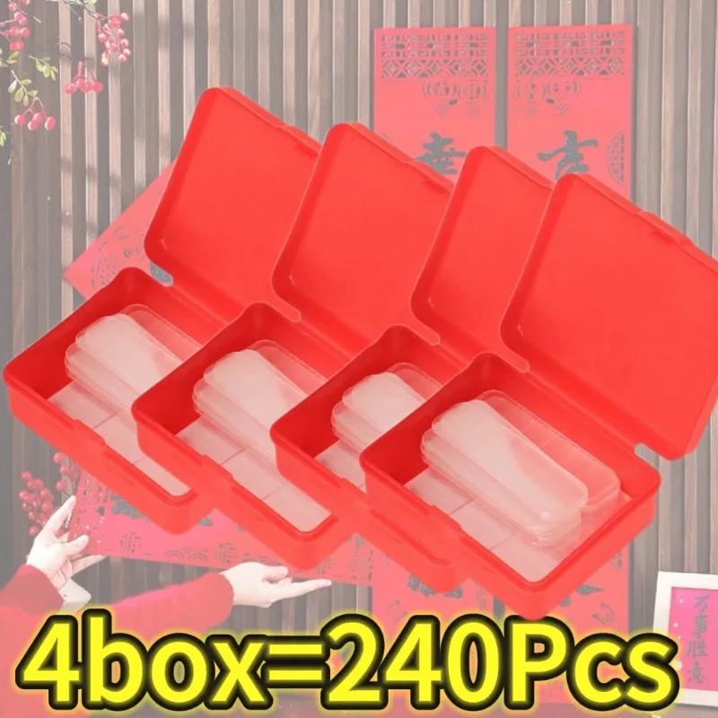 Reusable Double Sided Adhesive Tape Strong Adhesion Wall Sticker Sticky Balloon Traceless Poster Clear Nano Home Improvement