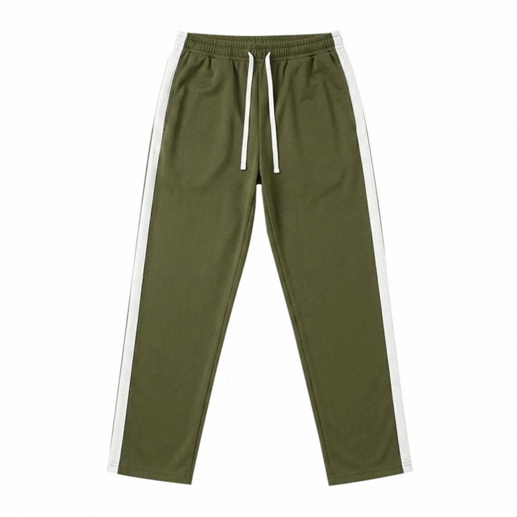 Men's Loose Fit Straight Leg Joggers with Color for Athletic and Casual Wear