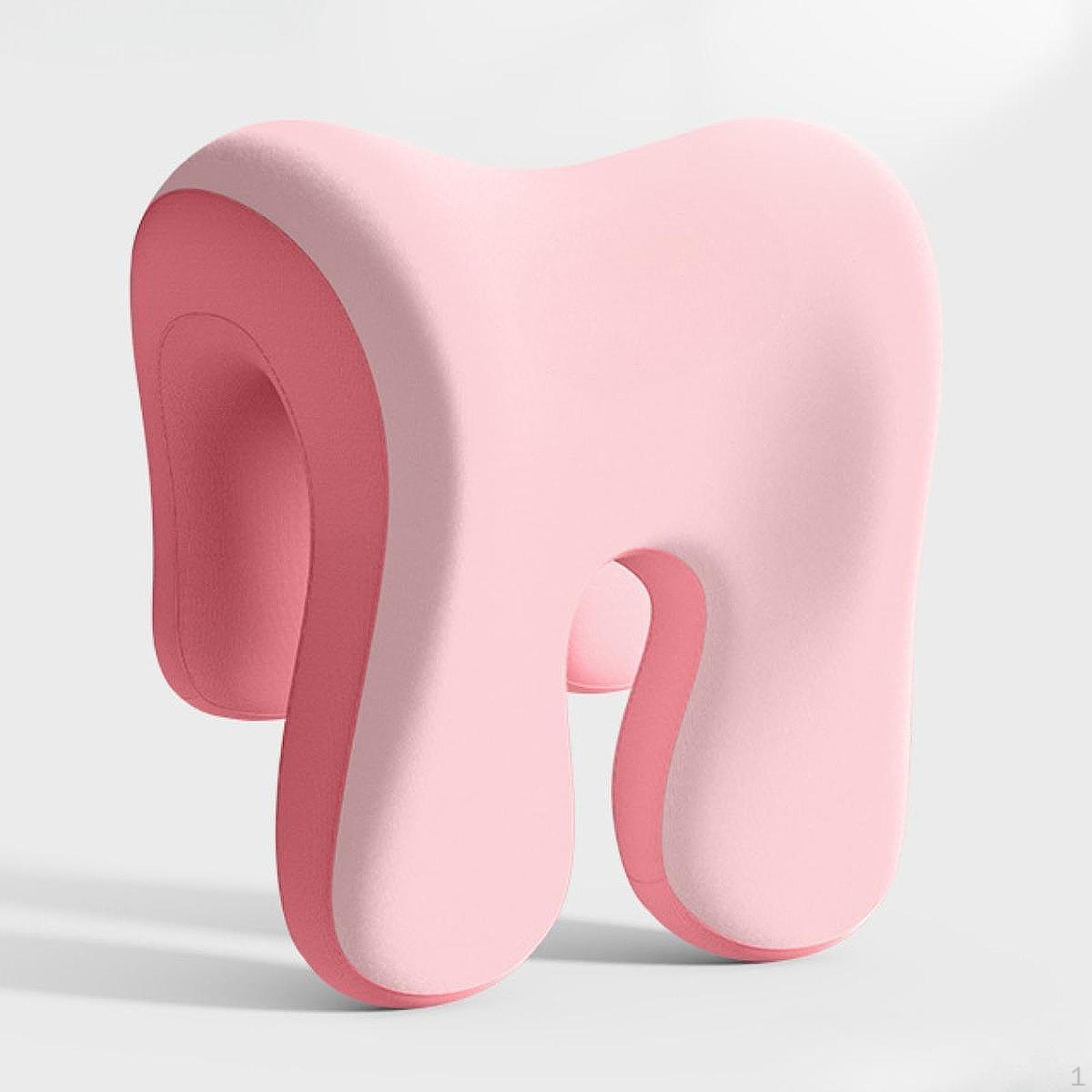 Подушка для шеи подголовник подушка моющийся чехол мягкий с эффектом памяти для стола double pink 3199₽