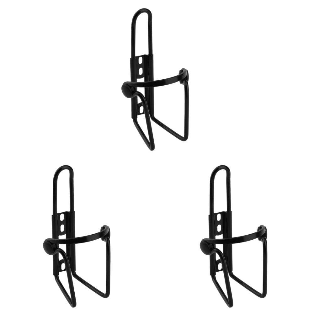 

Подставка для бутылки с водой из алюминиевого сплава для горного велосипеда, держатель для чайника (черный) #C