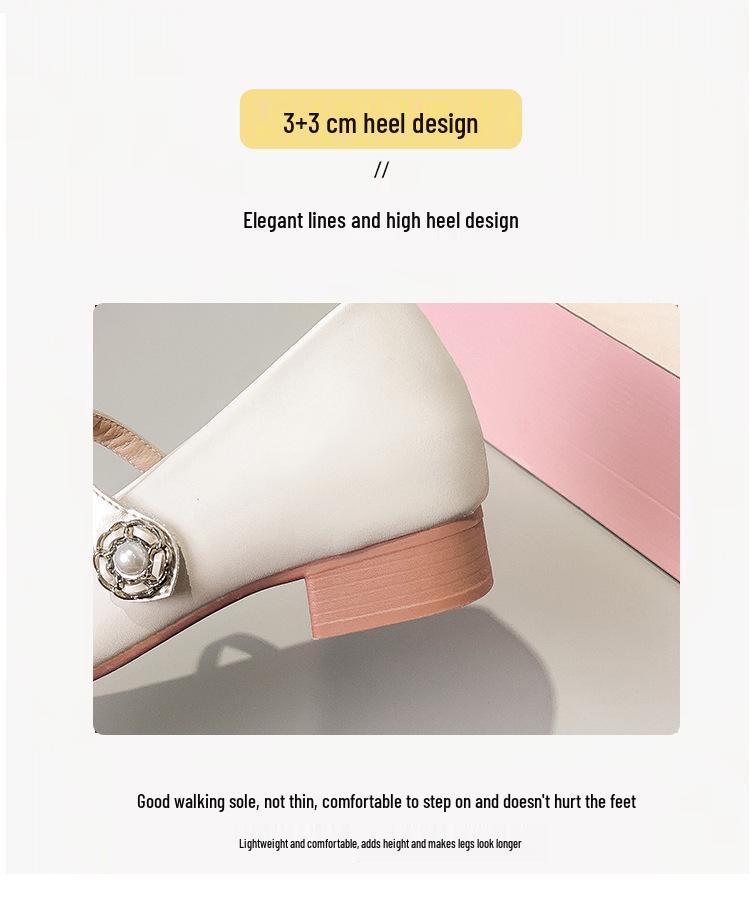 Gold Square Toe Mary Janes - Sheepskin, Hidden 6cm Heel, Size 32, Color Block, Soft Sole