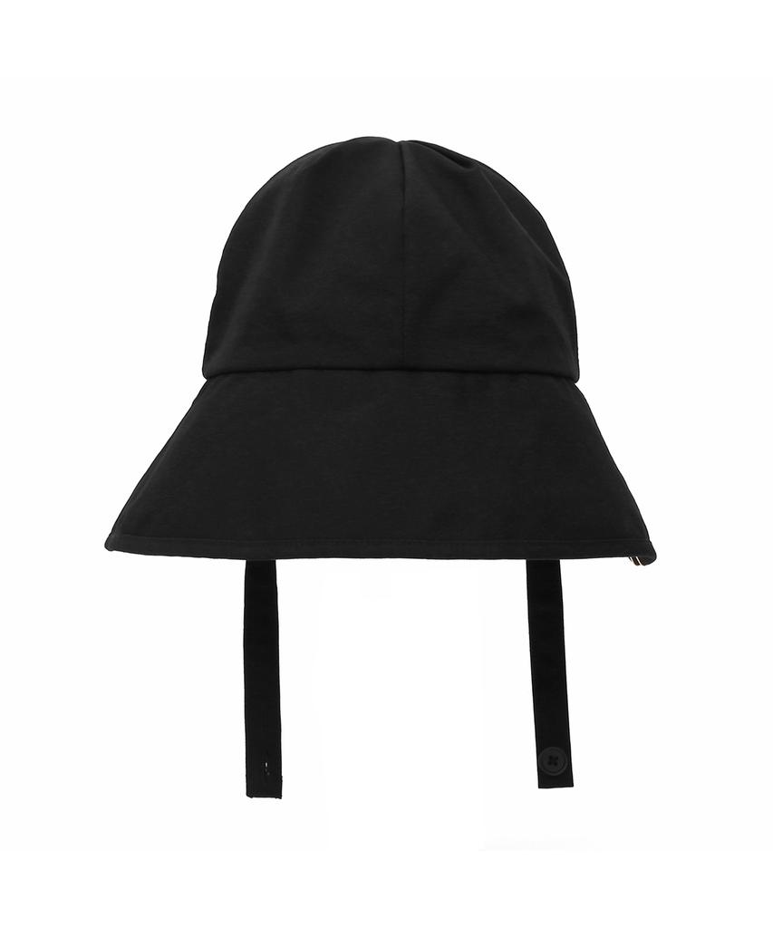 Eondeokeonteulolseutyudio Detachable Strap Cotton Bucket Hat Strap Bucket / D Bio / Black