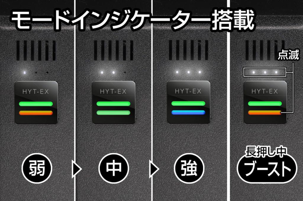 GENTOS HYT-EX 35,000 Rpm, 68 M/s USB Rechargeable Hayate Air Blower for Car Washes, Electric Air Duster, Mini Jet Blower