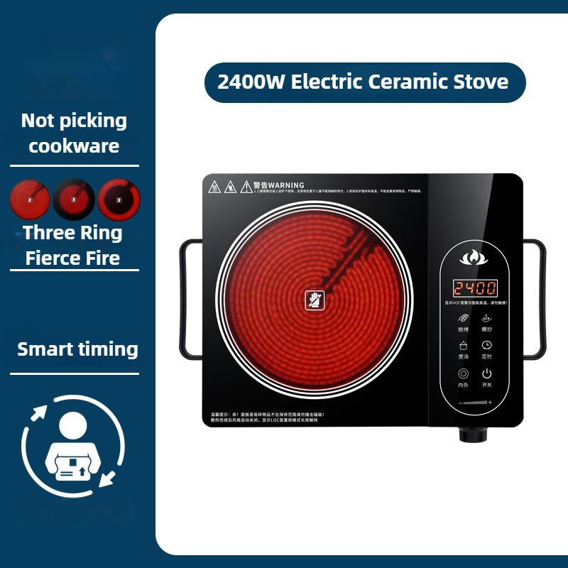 3500W Household Stir Fry Induction Cooker Kitchen Cooking Heating Stove High Power Electric Ceramic Stove