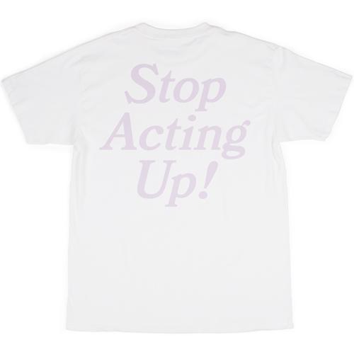 Sturfer Stop Acting Up T-Shirts (B Type) Yellow/Xl