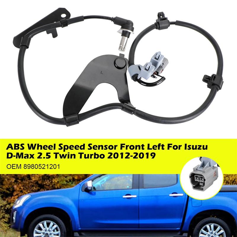 

8-98052120-1 Передний левый датчик скорости колеса ABS для Isuzu Dmax Tfr 2012 2013 8980521201 Автозапчасти Аксессуары