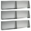 Retaining Wall 6 Pcs 80 X 12 X 30 Cm Galvanized Steel Silver