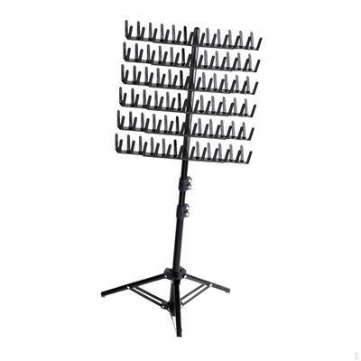 Adjustable Braiding Hair Rack,Hair Separator Stand, 144 Pegs Extension Holder,Hair