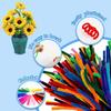 103/203PCS Pieces Pipe Cleaners Craft Supplies 11.8Inch Multi Random Color 30 Colors Craft Pipe Cleaners Bulk for DIY Art  ZSY