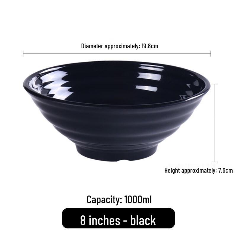 Melamine Noodle Soup Bowl
