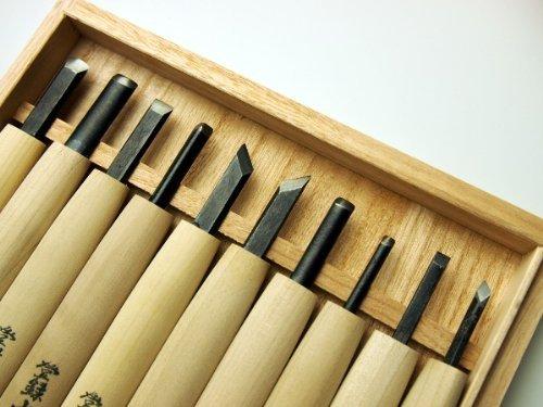 Yoshihide Motoki Carving Knife Set of 10