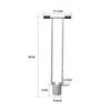 Vegetable Transplanting Tool Serrated Rim Standing Young Plant Transplanter