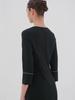 Acud Chain Detail Slim Dress_Black