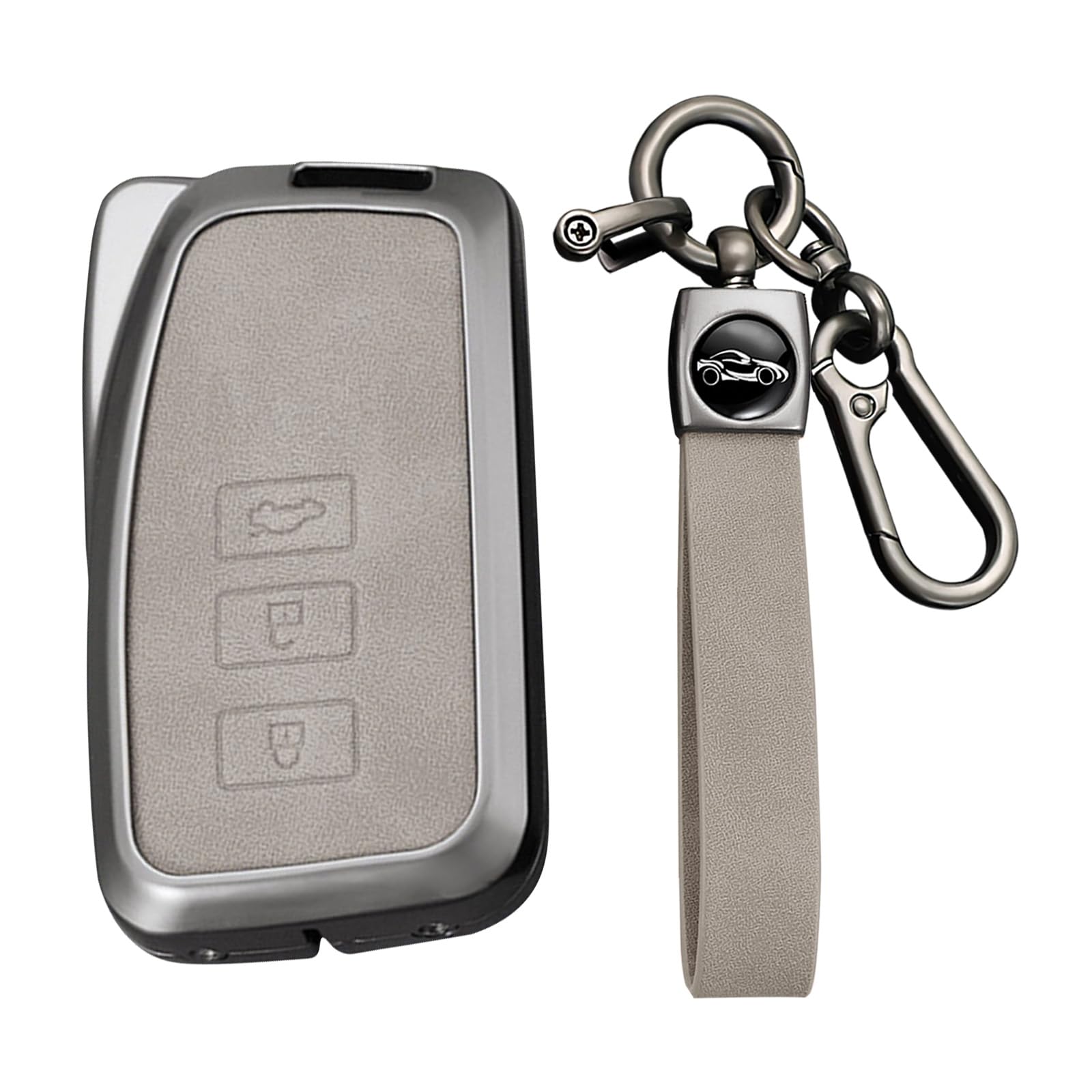 [KUNIO] Lexus exclusive key case smart key chain for cars серый