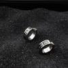 Stud Earrings Men's Trendy Ear Buckles Personalized Versatile Earrings Women's High-end Jewelry Accessories Earrings