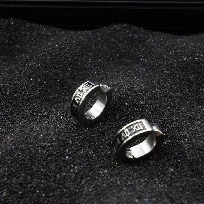 Stud Earrings Men's Trendy Ear Buckles Personalized Versatile Earrings Women's High-end Jewelry Accessories Earrings