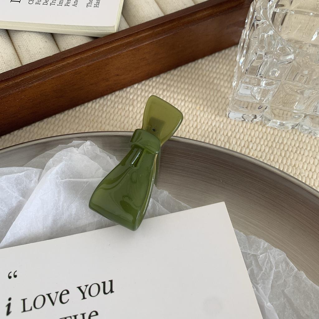 Korean Hair Clips for Women Colorful Small Bow Styling Acetate Hair Clip Girls Duck Bill Hair Clip Hair Accessories  New