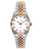 Gaelleogsi 5 Atm Couple Watch Men'S Metal Wristwatch Qt7013Me
